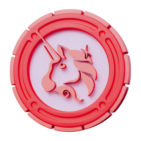 Moeda uniswap  3D Icon