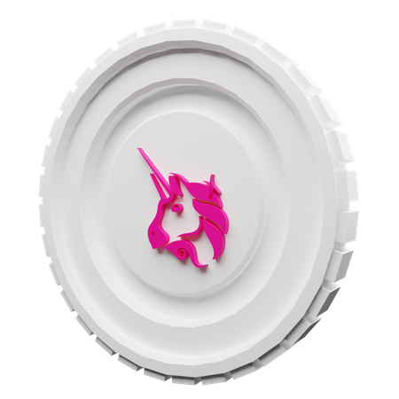 Moeda uniswap  3D Icon