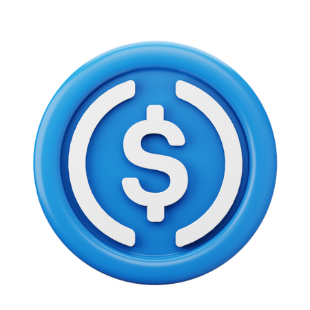 Moeda USD  3D Icon