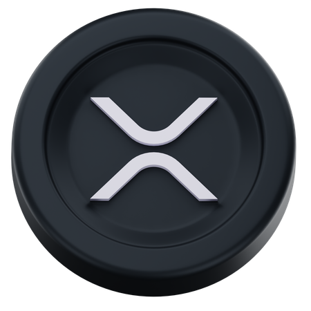 Moeda xrp  3D Icon