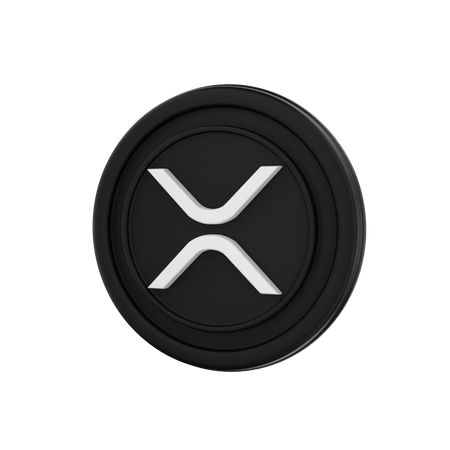 Moeda xrp  3D Icon