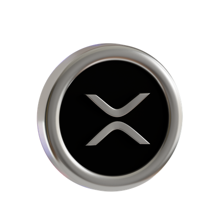 Moeda xrp  3D Icon