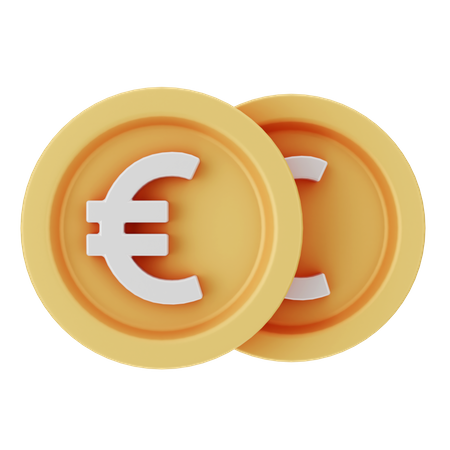 Moedas  3D Icon