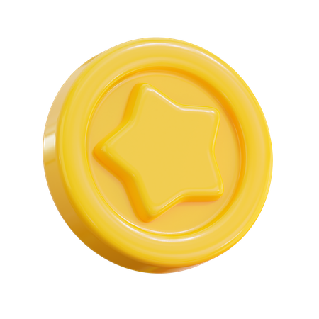 Moedas  3D Icon