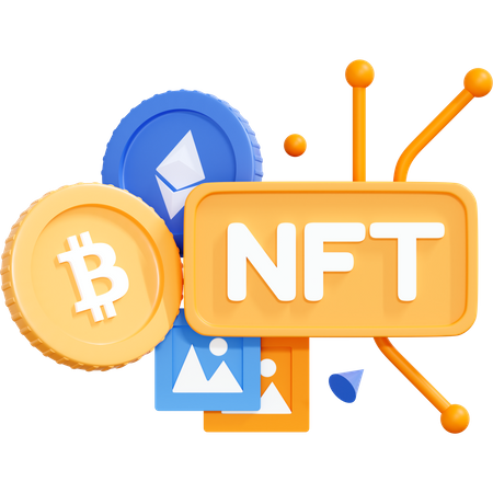 Moedas bitcoin  3D Icon