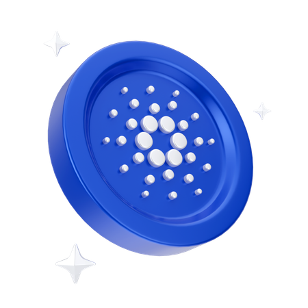 Moedas cardano  3D Icon