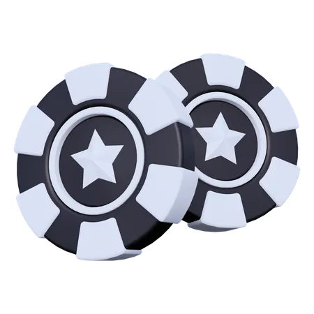 Moedas de jogo  3D Icon