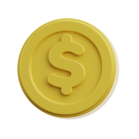 Moedas de Ouro  3D Icon