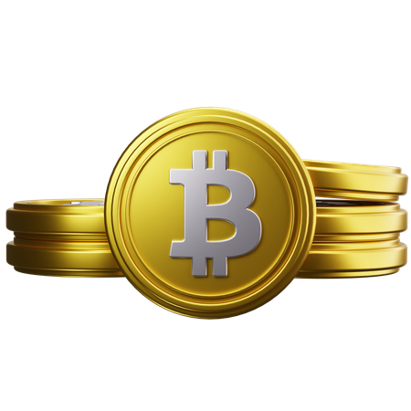 Moedas empilhadas  3D Icon