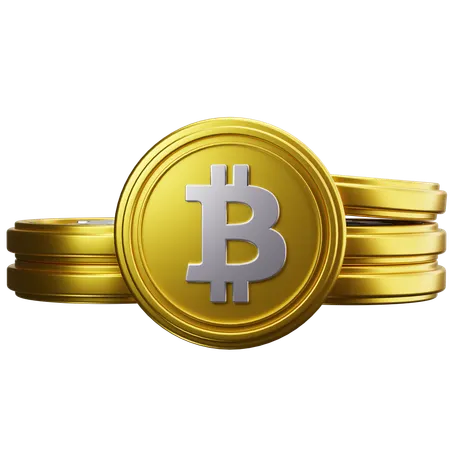 Moedas empilhadas  3D Icon