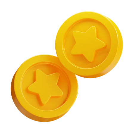 Moedas valiosas  3D Icon