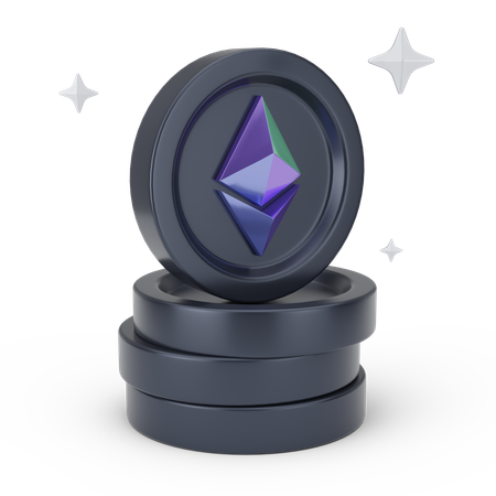 Moedas etéreas  3D Icon