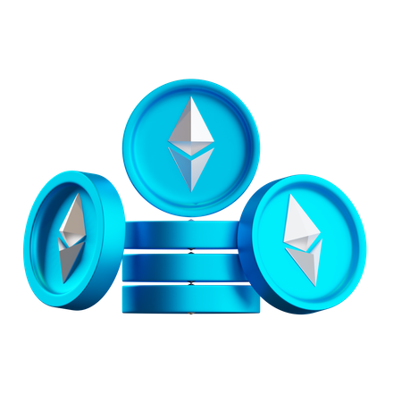 Moedas etéreas  3D Icon