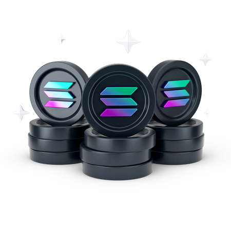 Moedas solanas  3D Icon