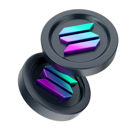 Moedas solanas  3D Icon