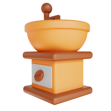 Moedor de café  3D Icon