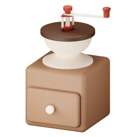 Moedor de café  3D Icon