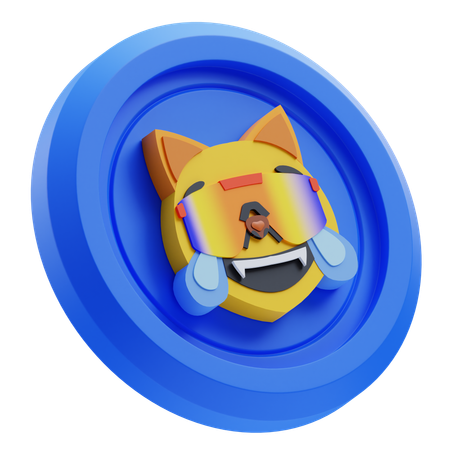 Criptomoeda Mog  3D Icon