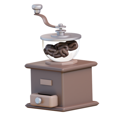 Moinho de café  3D Icon