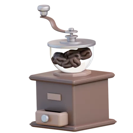 Moinho de café  3D Icon