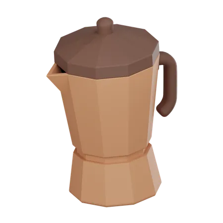 Moka Pot  3D Icon