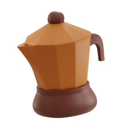 Moka Pot  3D Icon