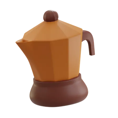 Moka Pot  3D Icon