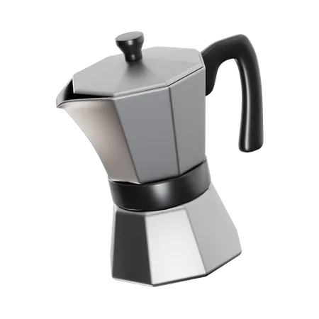 Moka Pot  3D Icon