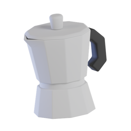 Moka Pot  3D Icon