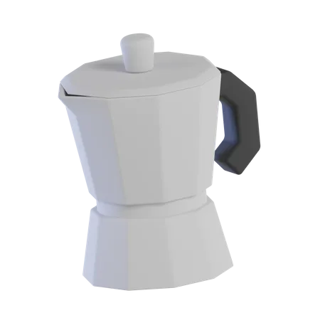 Moka Pot  3D Icon