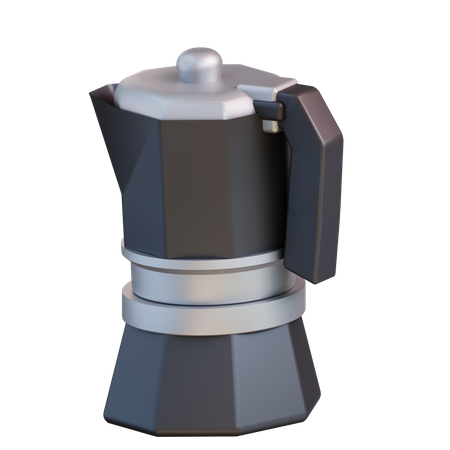 Moka Pot  3D Icon