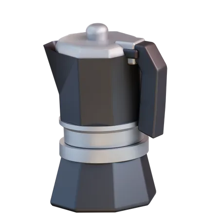 Moka Pot  3D Icon