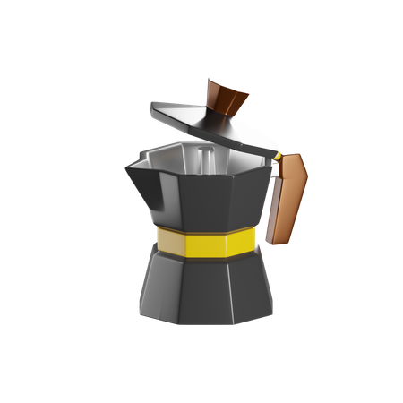 Moka Pot  3D Icon