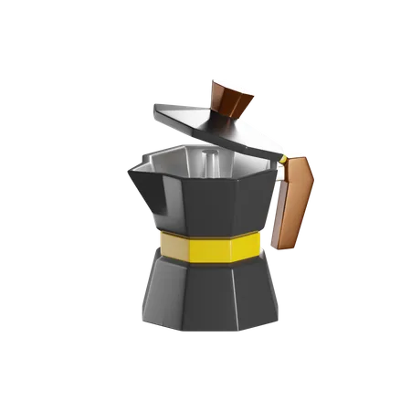 Moka Pot  3D Icon