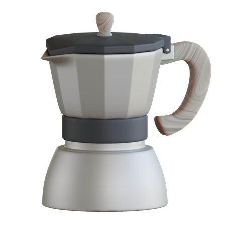 Moka Pot  3D Icon