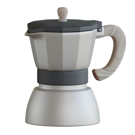 Moka Pot  3D Icon