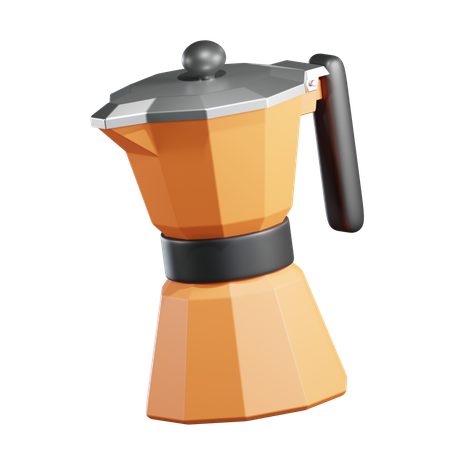 Moka Pot  3D Icon