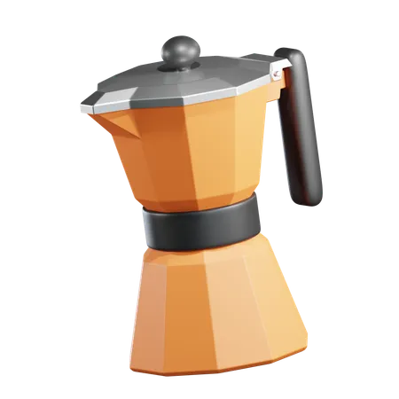 Moka Pot  3D Icon