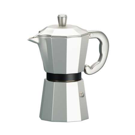 Moka Pot  3D Icon