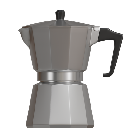 Moka Pot  3D Icon
