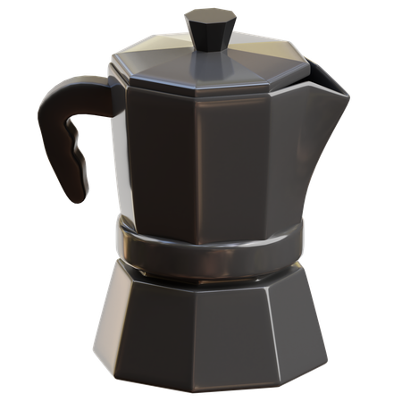 Moka Pot  3D Icon