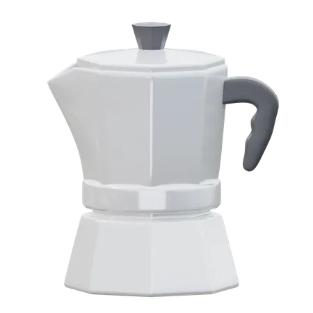 Moka Pot  3D Icon