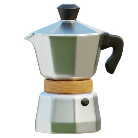 Moka Pot  3D Icon