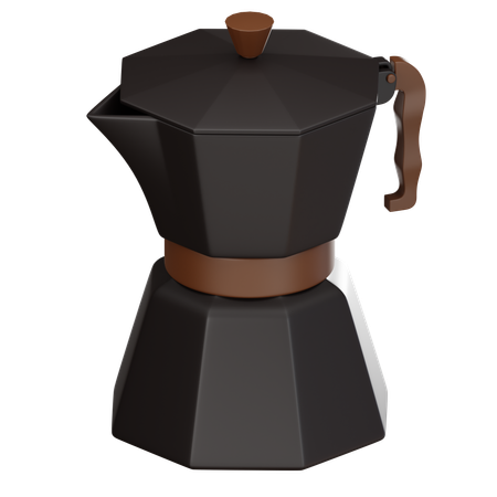 Moka Pot  3D Icon