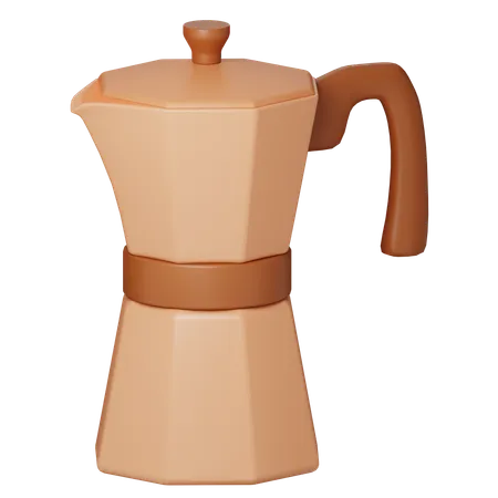 Moka Pot  3D Icon