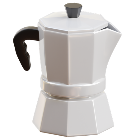 Moka Pot  3D Icon