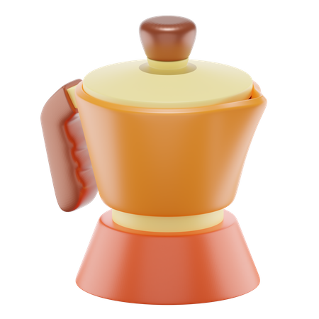 Moka Pot  3D Icon