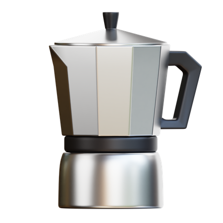 Moka Pot  3D Icon