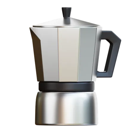 Moka Pot  3D Icon