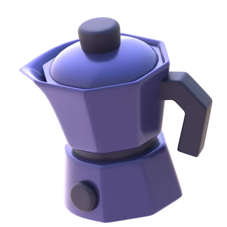 Moka Pot  3D Icon